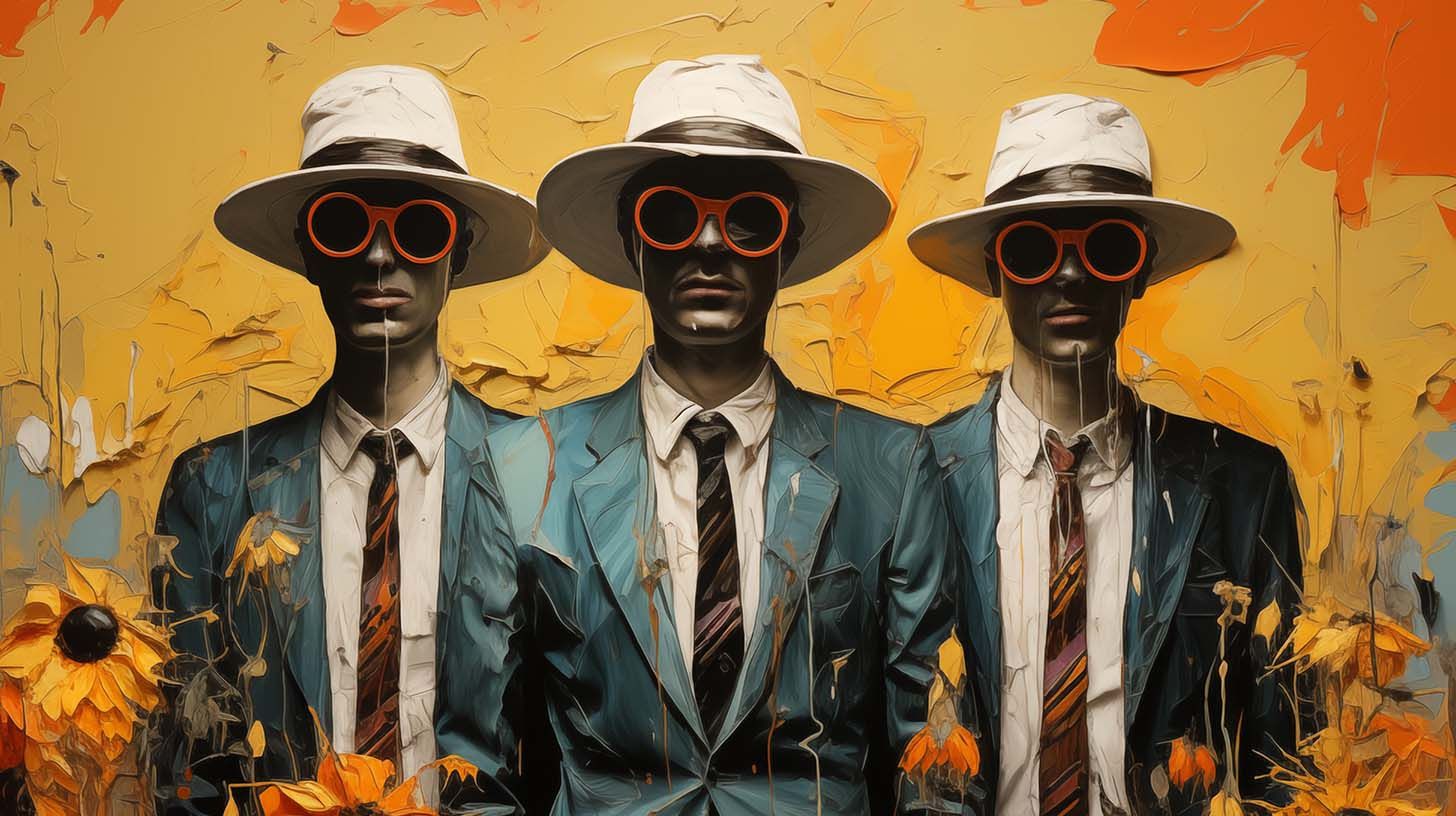 a picture of some very handsome men